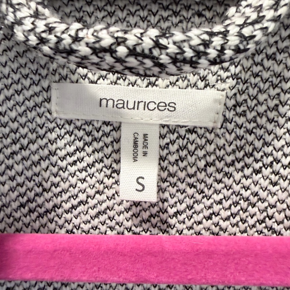 Maurices Gray Button Front Cardigan Coat NWOT - Picture 4 of 7